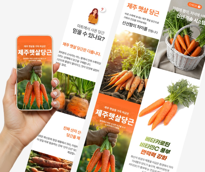 제주 햇살 당근